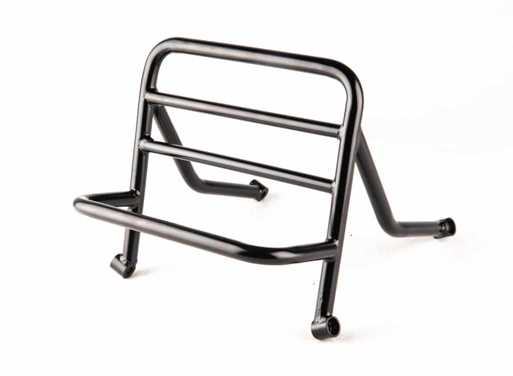Ducati Scrabler 800 Xray front luggage rack - close up - disassembled