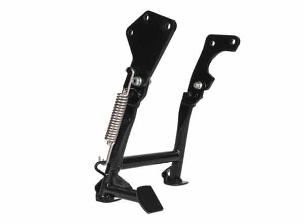 XRay Central Stand for Ducati Scrambler and Ducati Monster 797 - unboxed left view from behind