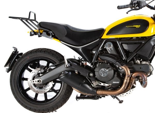 XRay Central Stand for Ducati Scrambler and Ducati Monster 797 - side view / closed
