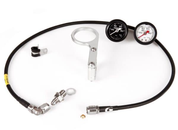 Handlebar Mounted Oil Pressure Gauge Kit for BMW R nineT - pack details